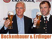 "Erdinger macht sich schön" neuer ERDINGER TV-Spot mit Franz Beckenbauer vorgestellt (Foto: Martin Schmitz)